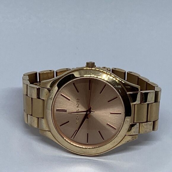 Michael Kors Runway MK3197 Womens Stainless Steel Analog Dial Quartz Watch UC504 - Picture 7 of 12